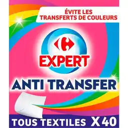 Carrefour Market Carrefour expert lingettes anti-transfert de couleurs offre
