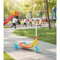 Carrefour Trottinette 3 roues paw patrol ou minnie offre