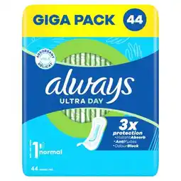 Carrefour Always protections hygiéniques giga pack offre