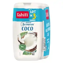 Carrefour Tahiti gel douche lot de 3 offre