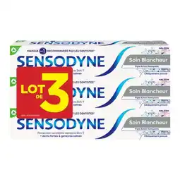 Carrefour Sensodyne dentifrice lot de 3 offre
