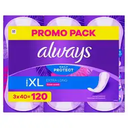 Carrefour Always protèges lingerie promo pack offre