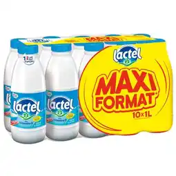 Carrefour Lactel lait u.h.t maxi format offre