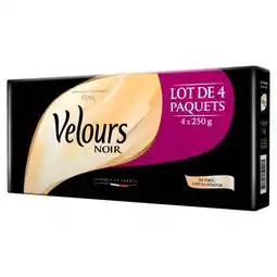 Carrefour Velours noir café moulu offre