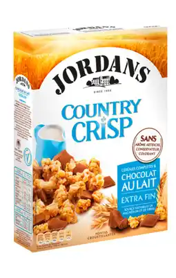 Carrefour Jordans céréales country crisp offre