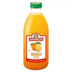 Carrefour Andros jus de fruits offre découverte offre