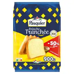 Carrefour Pasquier brioche tranchée offre