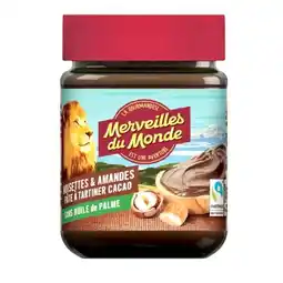 Carrefour Merveilles du monde pâte à tartiner offre