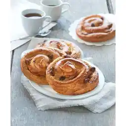 Carrefour Carrefour 4 pains aux raisins offre