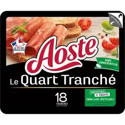 Carrefour Aoste jambon cru offre