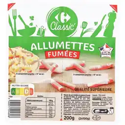 Carrefour Carrefour classic' allumettes offre