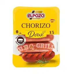 Carrefour Elpozo chorizo barbecue offre