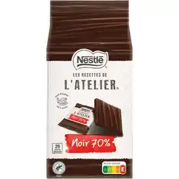 Carrefour Nestle carrés de chocolat les recettes de l'atelier offre