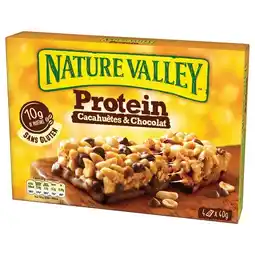 Carrefour Nature valley barres de céréales protéin offre