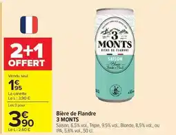 Carrefour 3 monts - bière de flindre offre