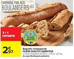 Carrefour Carrefour - baguette campagnarde offre