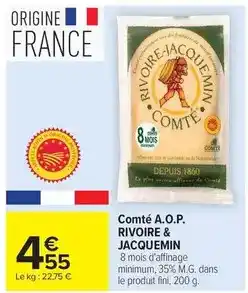 Carrefour Fini - comté a.o.p offre