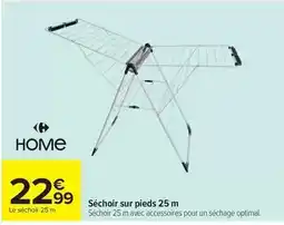 Carrefour Carrefour - séchoir sur pieds 25 m offre