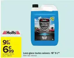 Carrefour Holts - lave-glace toutes saisons offre