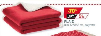 Gifi Plaid offre