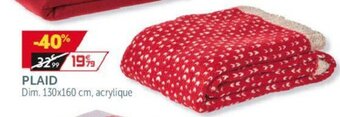 Gifi Plaid offre
