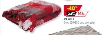 Gifi Plaid offre