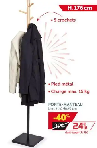 Gifi Porte-manteau offre