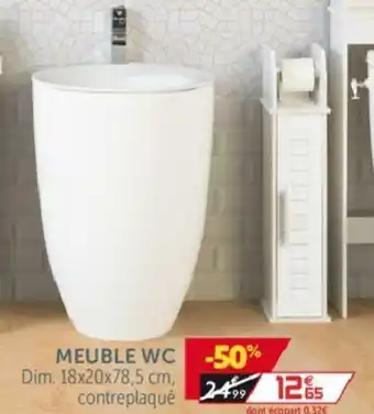 Gifi Meuble WC offre