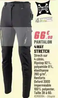 Brico Pro Oxford - stretch sur 4 cotes offre