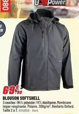 Brico Pro Polaire - blouson softshell offre