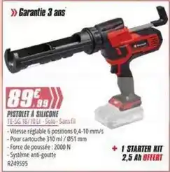 Brico Pro Pistolet a silicone offre
