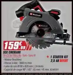 Brico Pro Scie circulaire offre