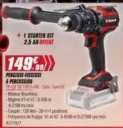 Brico Pro Perceuse-visseuse a percussion offre