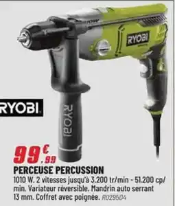 Brico Pro Ryobi - perceuse percussion offre
