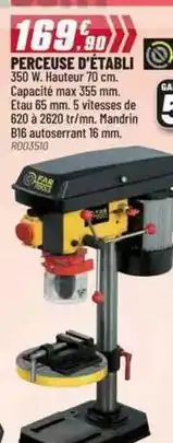 Brico Pro Far - perceuse d'etabli offre