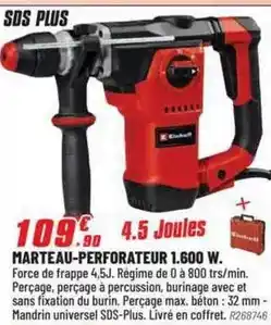 Brico Pro Marteau-perforateur 1600 w offre