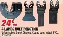 Brico Pro 4 lames multifonction offre