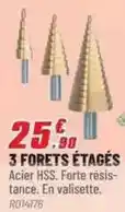 Brico Pro 3 forets étages offre