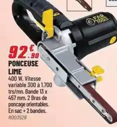 Brico Pro Far - ponceuse lime offre