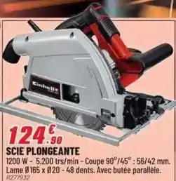 Brico Pro Scie plongeante offre