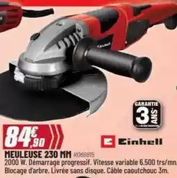 Brico Pro 3m - meuleuse 230 mm offre