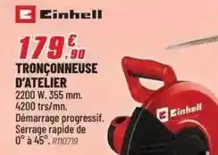 Brico Pro Einhell - tronçonneuse d'atelier offre