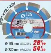 Brico Pro Betion amei acier 125 mm offre