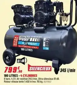 Brico Pro Db - 180 litres - 4 cylindres offre