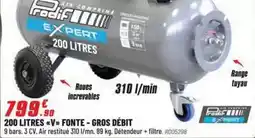 Brico Pro 200 litres v fonte - gros débit offre