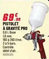 Brico Pro Pistolet a gravite pro offre