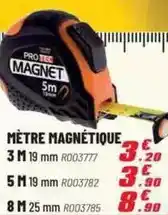 Brico Pro 3m - mètre magnétique offre