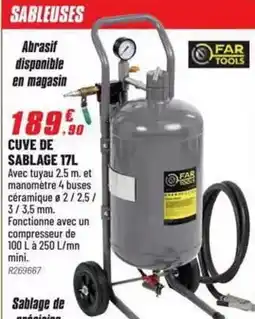 Brico Pro Far - cuve de sablage offre