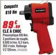 Brico Pro Clé à choc offre