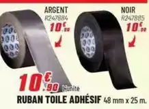 Brico Pro Ruban toile adhesif offre